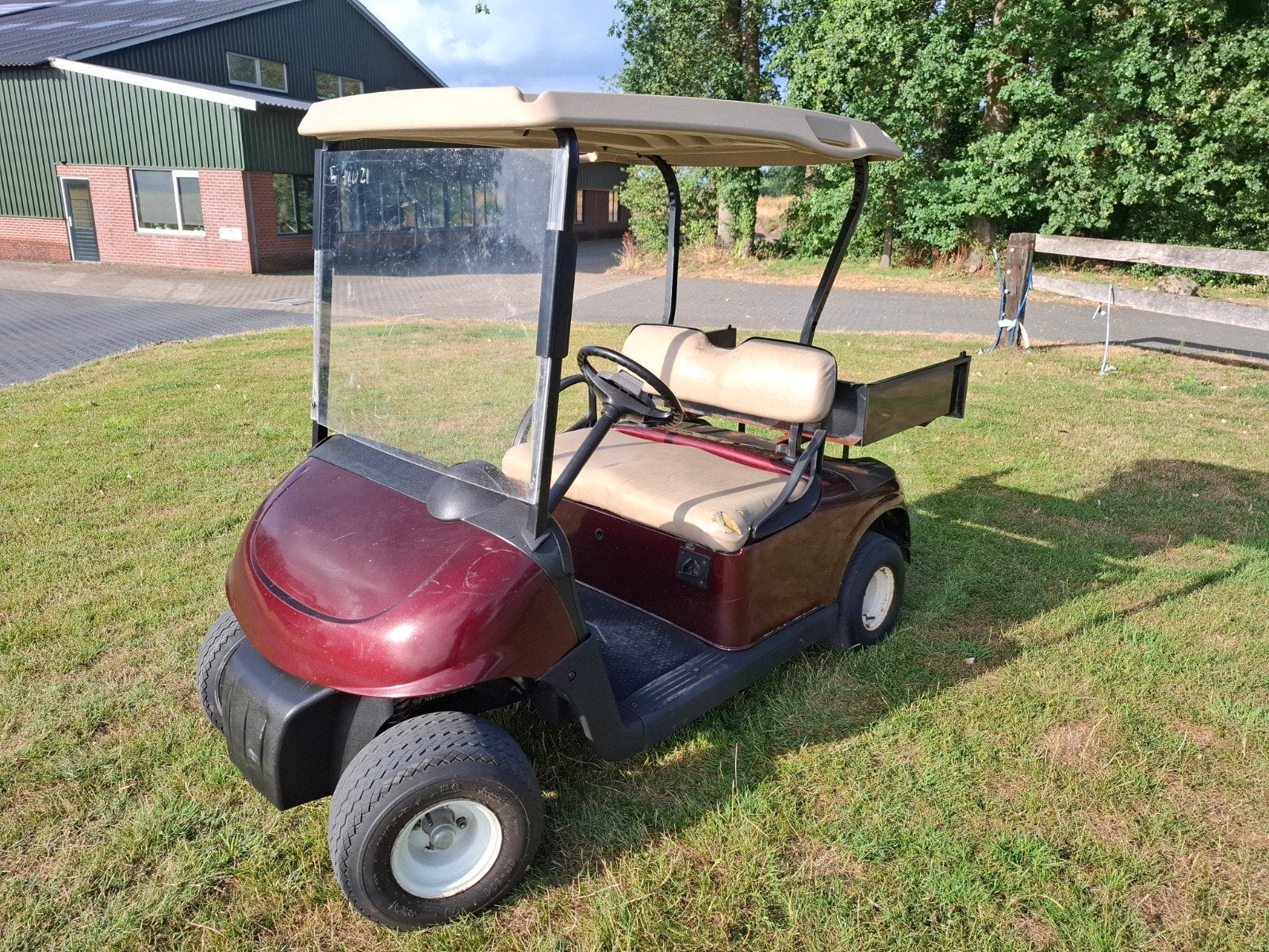 Golfkar ezgo rxv clubcar golfwagen golfcar elektrische auto, Sport en Fitness, Golf, Ophalen of Verzenden, Gebruikt, Golfkar, Overige merken