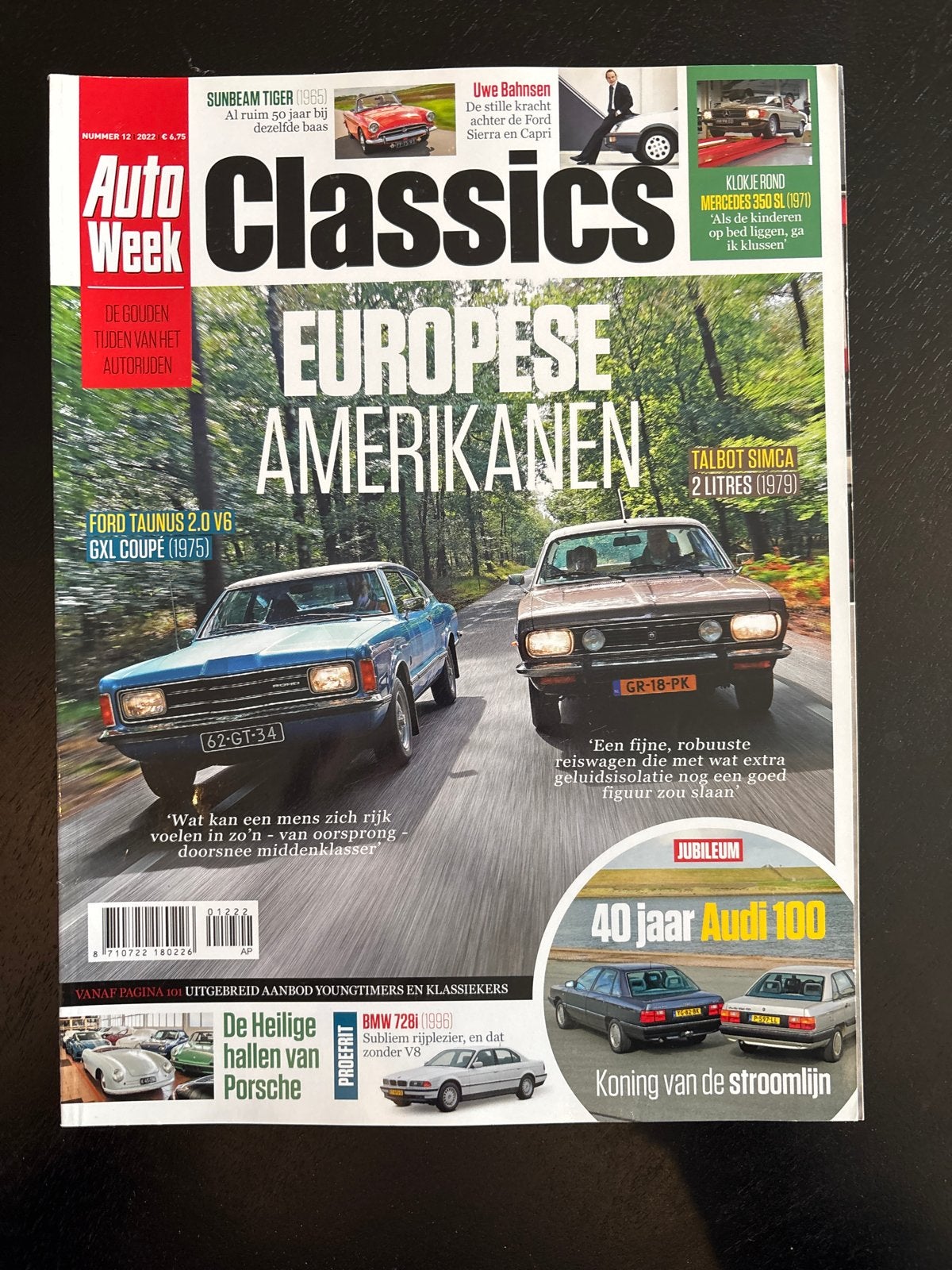 AutoWeek Classics - Europese Amerikanen (Nummer 12, 2022), Ophalen of Verzenden, Nieuw
