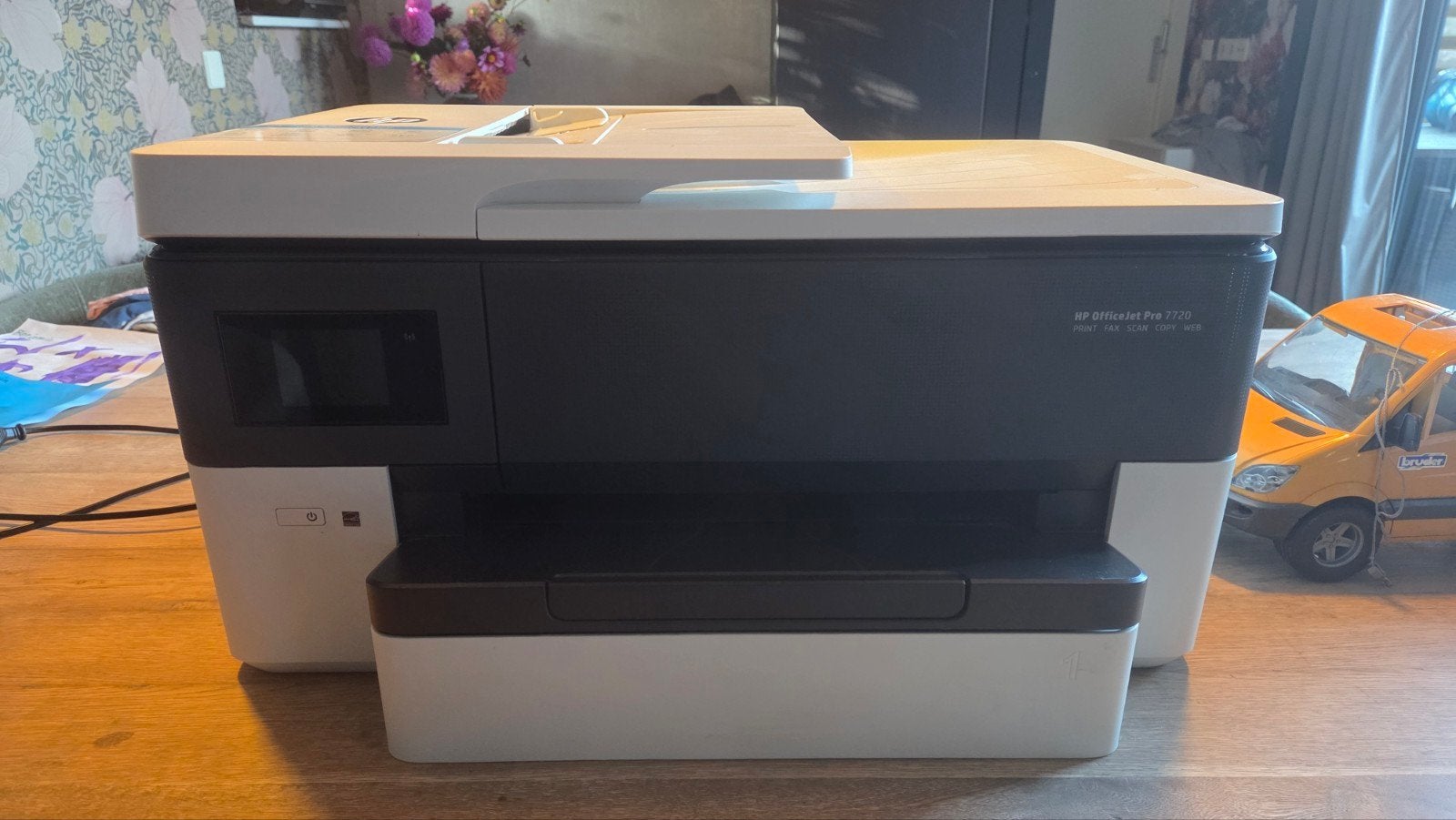 HP OfficeJet Pro 7720 All-in-One Printer, Computers en Software, Inkjetprinter, All-in-one, Ophalen of Verzenden, Zo goed als nieuw