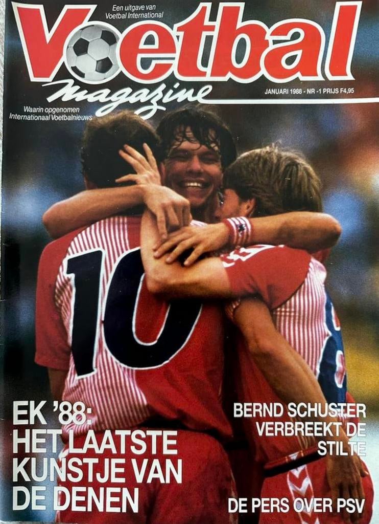 Voetbal Magazine van Voetbal International (VI) nr 1/1988, Boeken, Ophalen of Verzenden, Zo goed als nieuw, Sport en Vrije tijd