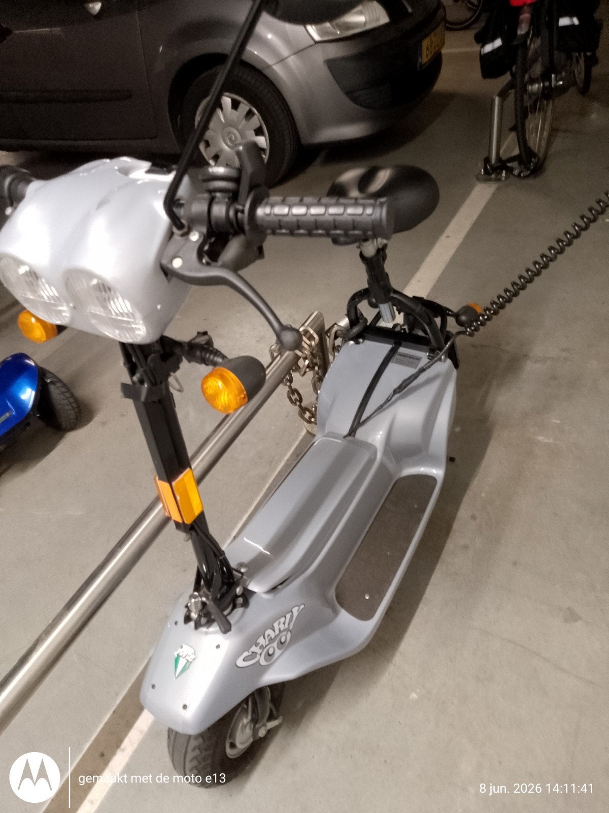 Charly elektrische step brom scooter, Overige merken, Minder dan 30 km per accu, Gebruikt, Ophalen of Verzenden