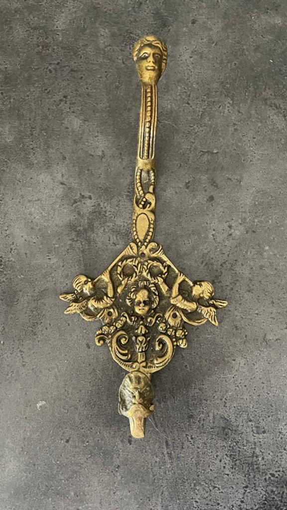 Antiek koperen wandhaak, Antiek en Kunst, Ophalen of Verzenden, Koper