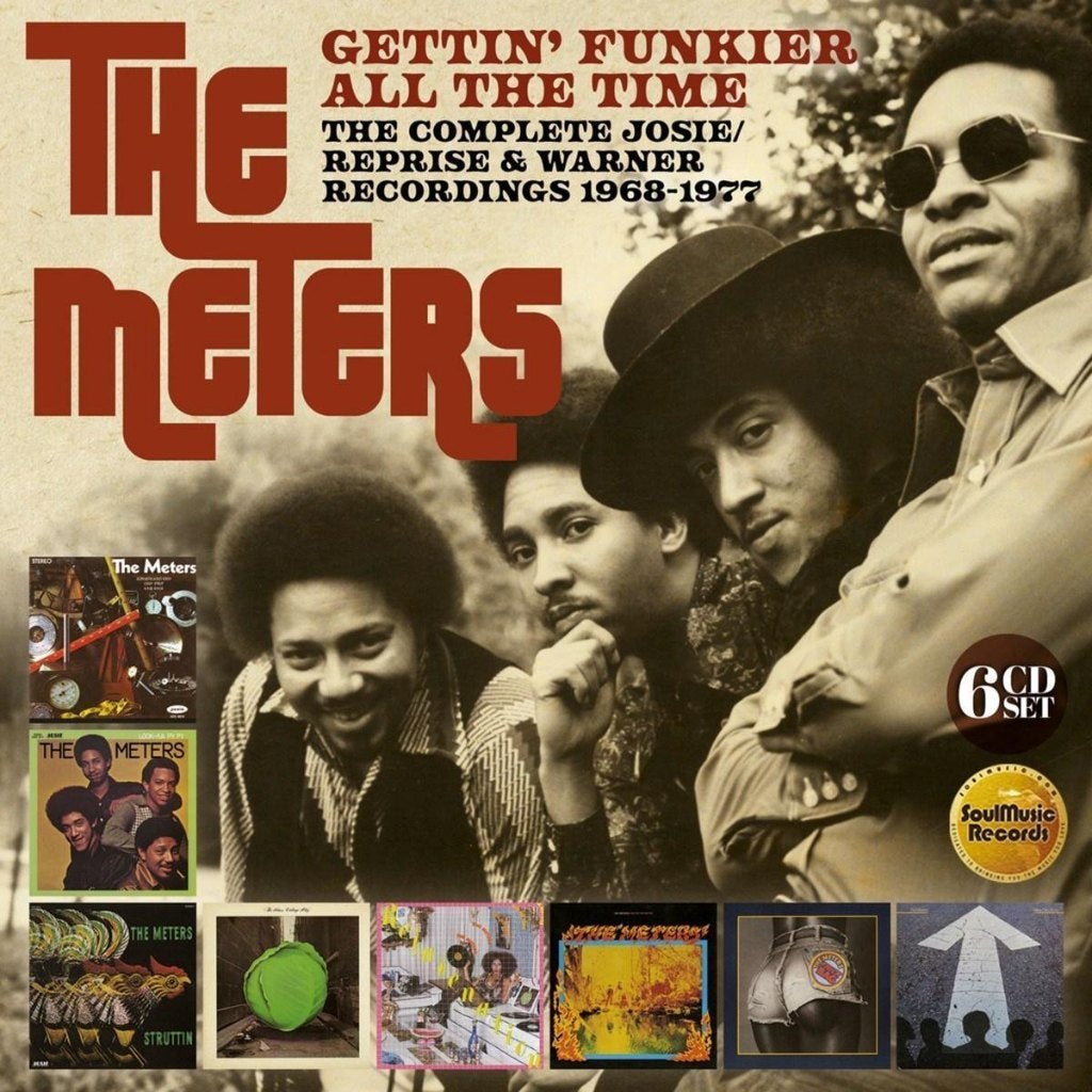 The Meters - Gettin’ Funkier All The Time 6-cd  in seal, Boxset, Inclusief boekje, Nieuw in verpakking, Verzenden