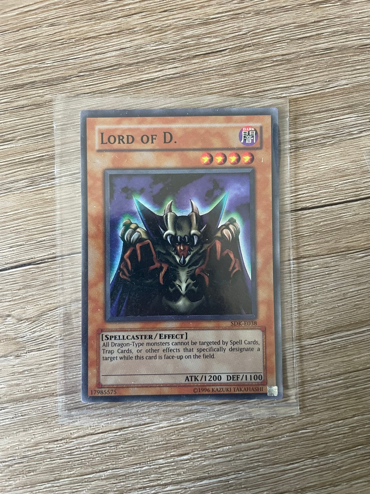 Yu-Gi-Oh! Lord of D. (SDK-E038) - Spellcaster/Effect, Hobby en Vrije tijd, Verzamelkaartspellen | Yu-gi-Oh!, Ophalen of Verzenden