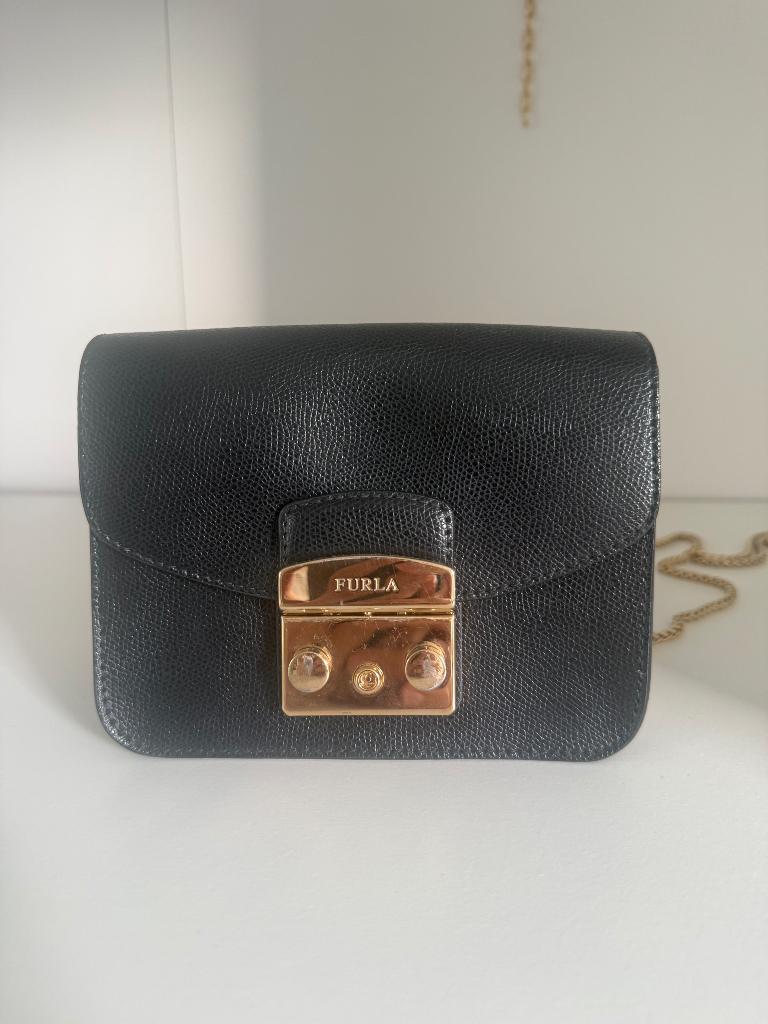 Tas, Ophalen, Zo goed als nieuw, Zwart, Schoudertasje