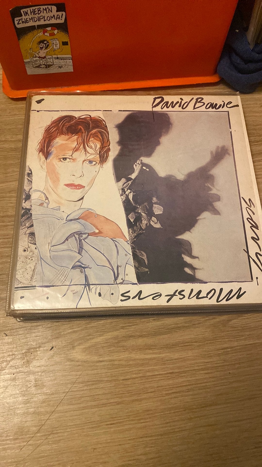 Lp david bowie, scary monsters, Ophalen of Verzenden, LP