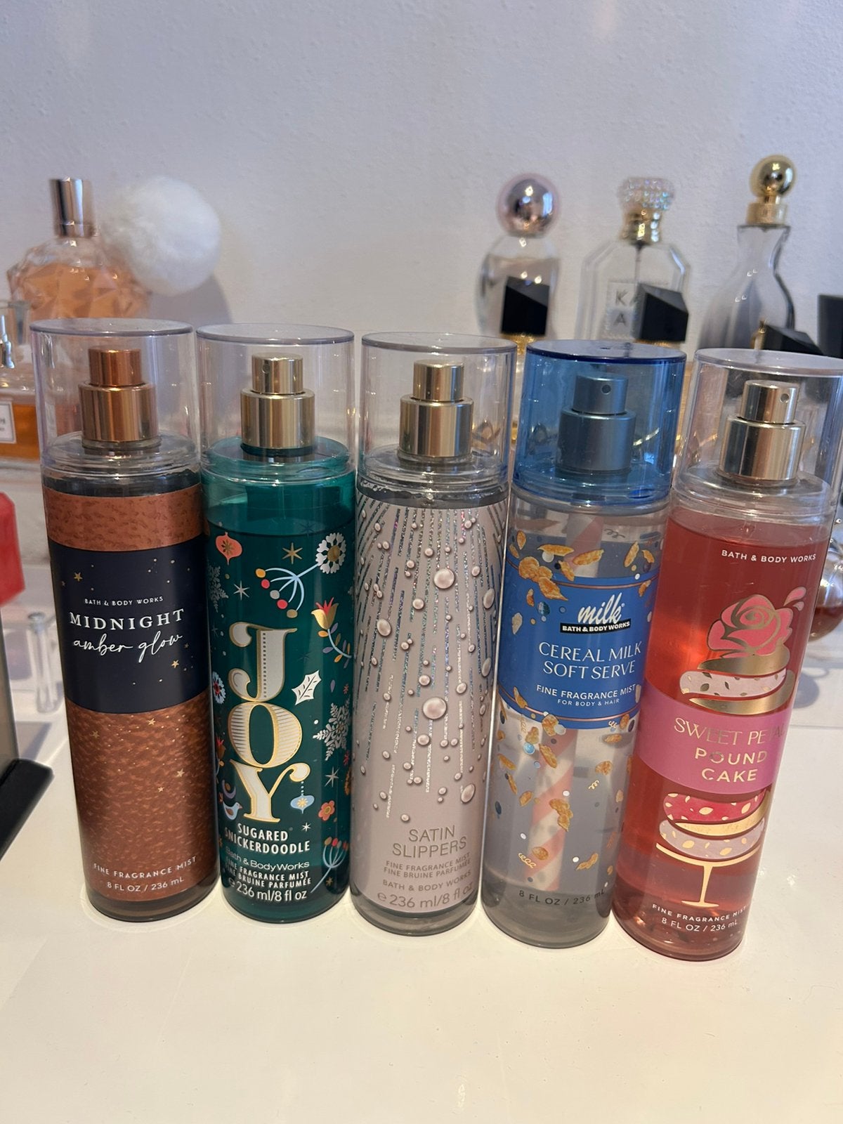 Bath & Body Works bodymist, Ophalen of Verzenden, Zo goed als nieuw