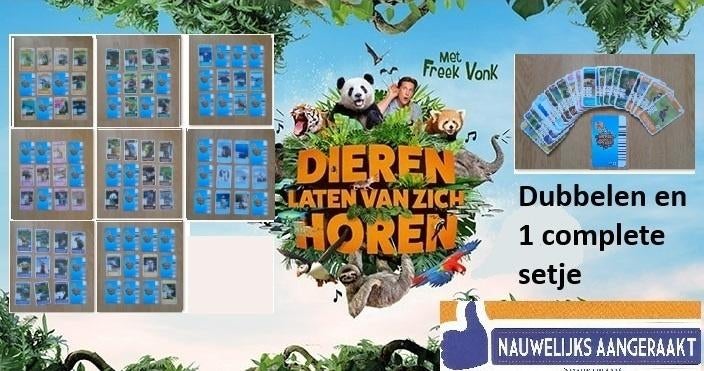 Dieren laten van zich horen / dierenkaartjes AH / Freek Vonk, Albert Heijn, Ophalen of Verzenden