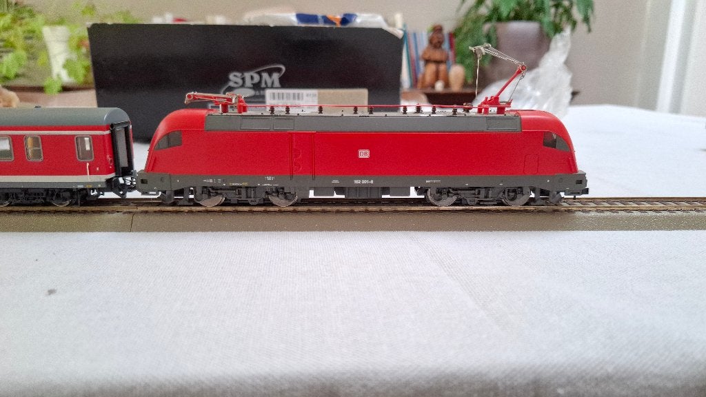 Piko DBAG Br182, Wisselstroom, Gebruikt, Locomotief, Piko