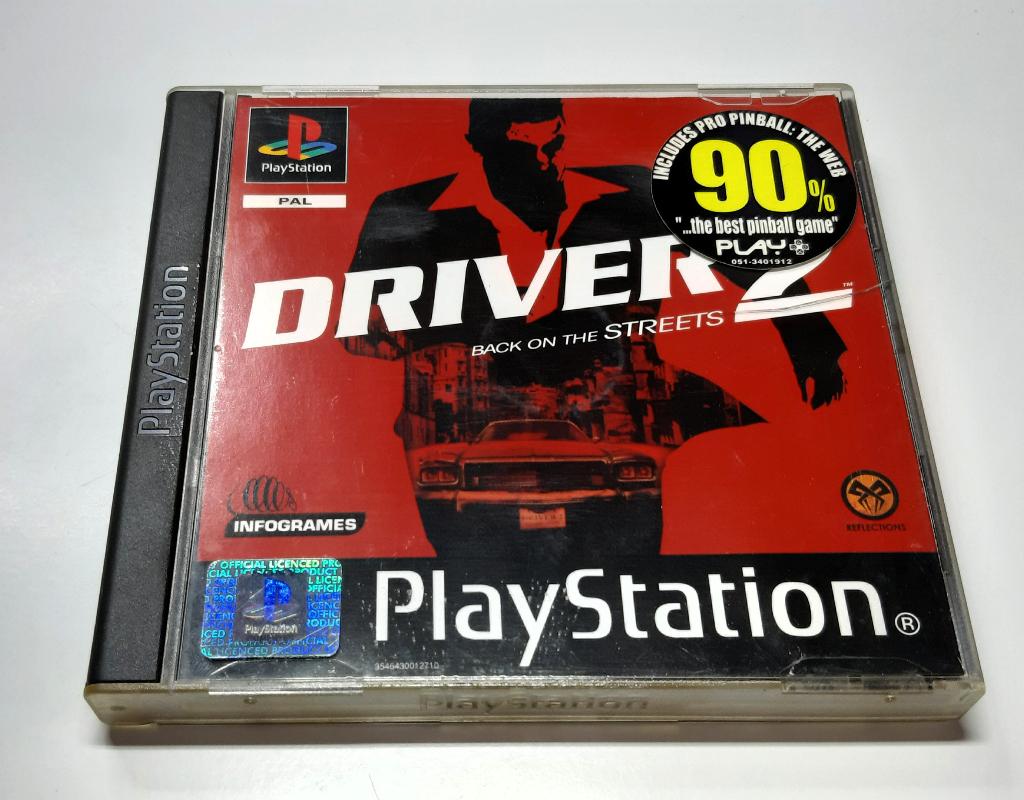 Driver 2 PlayStation 1 Ps1(No Manual), Spelcomputers en Games, Games | Sony PlayStation 1, Gebruikt, Verzenden, 1 speler, Racen en Vliegen