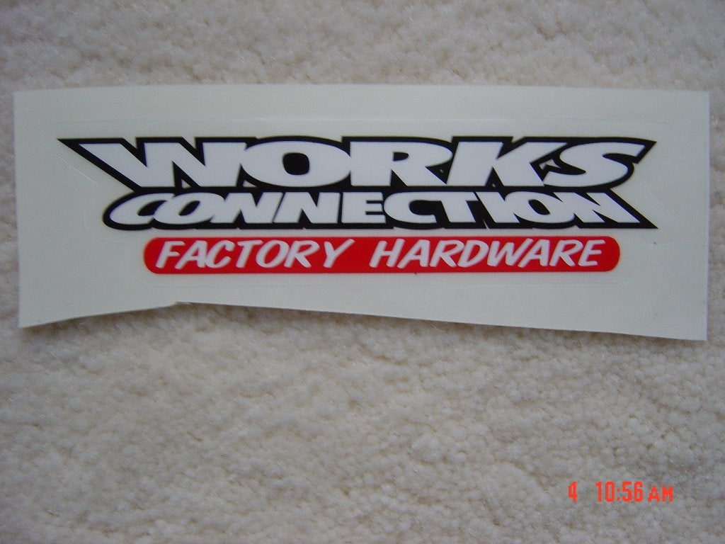 Works Connection stickers UFO Cometic, Ophalen of Verzenden