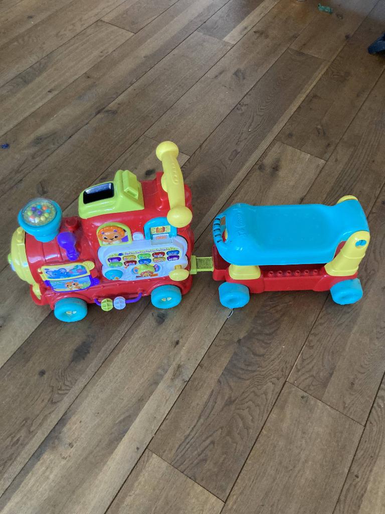 speelgoed trein, Ophalen, Gebruikt