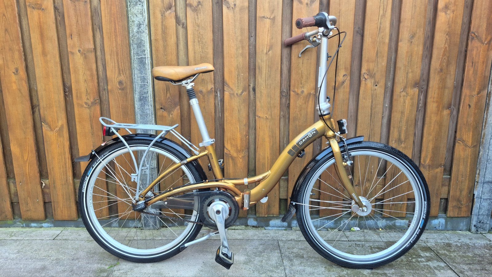 Dahon P7 Glide Vouwfiets - Perfect voor woon-werkverkeer, 20 inch of meer, Gebruikt, Velgrem, Versnellingen