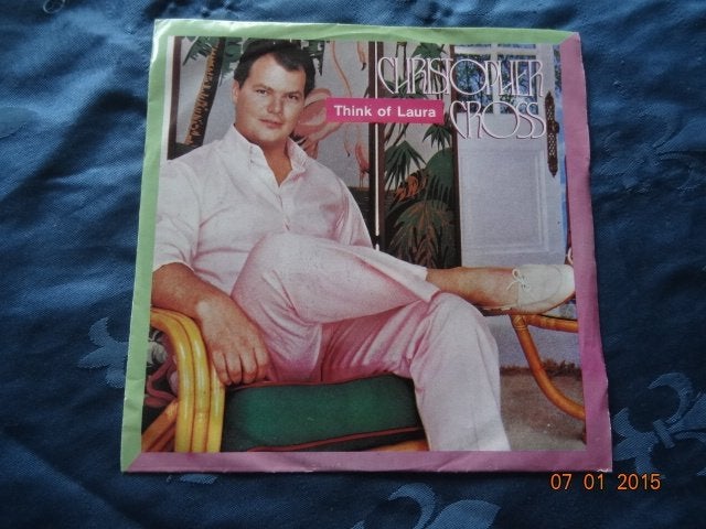 Christopher Cross - Think of laura  (7"), Gebruikt, Fotohoes, 7 inch, Ophalen of Verzenden