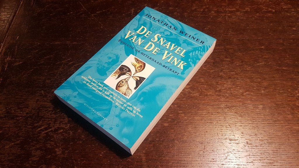 De snavel van de vink - Jonathan Weiner, Ophalen of Verzenden, Gelezen