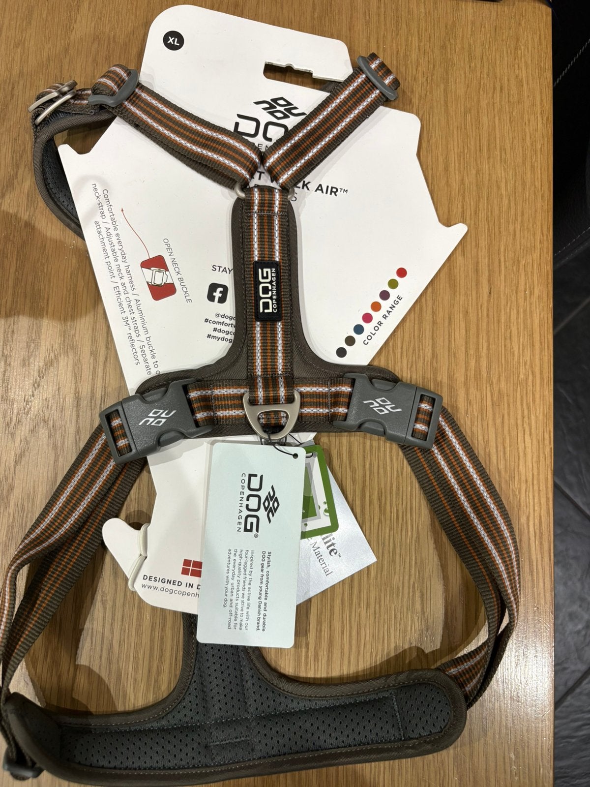Tuig Dog Copenhagen air xl mokka, Ophalen of Verzenden, Nieuw
