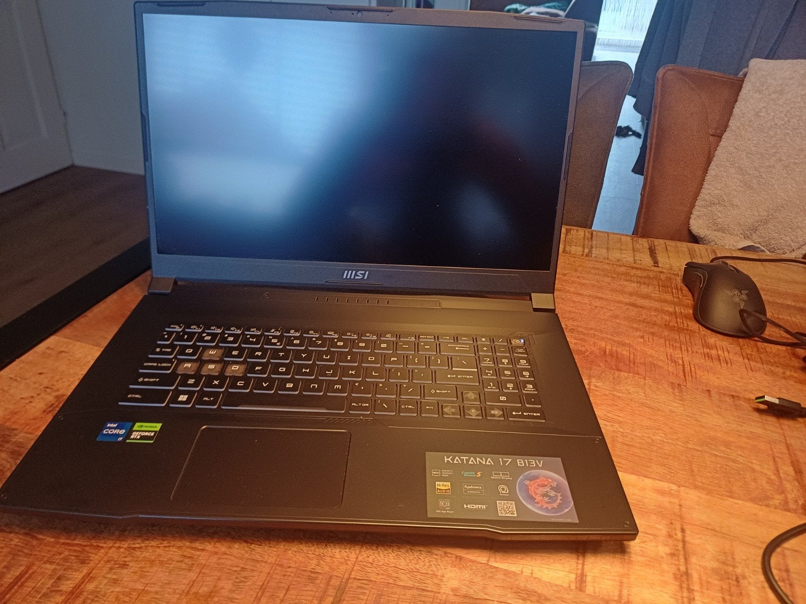 MSI Katana 17 B13VGK-832NL | i7 13700H | RTX 4070 ||, Ophalen of Verzenden, Zo goed als nieuw, Gaming, SSD