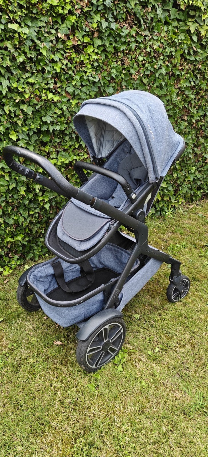 Nuna Demi Grow Kinderwagen - Compleet, Zo goed als nieuw, Combiwagen, Verstelbare duwstang, Ophalen