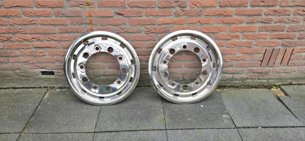 RVS wielschalen stuuras DAF XG, Ophalen of Verzenden, Gebruikt