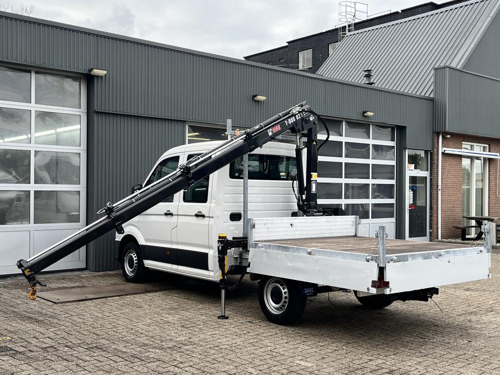 Volkswagen Crafter 35 2.0 TDI DC Hiab Laadkraan 023-3 Trekha, Auto's, Bestelauto's, Voorwielaandrijving, Gebruikt, 4 cilinders