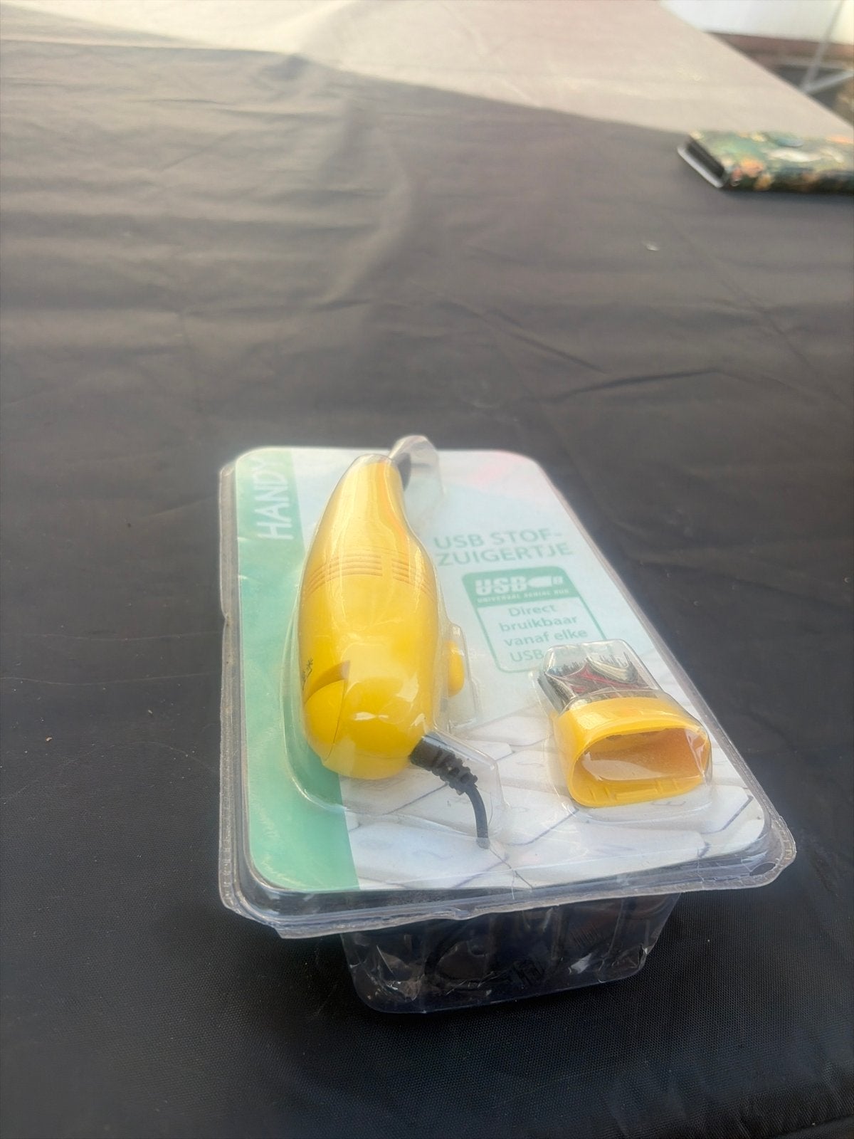 Handy USB Stofzuigertje - Compact en Draagbaar, Kruimeldief, Nieuw, Ophalen of Verzenden, Reservoir
