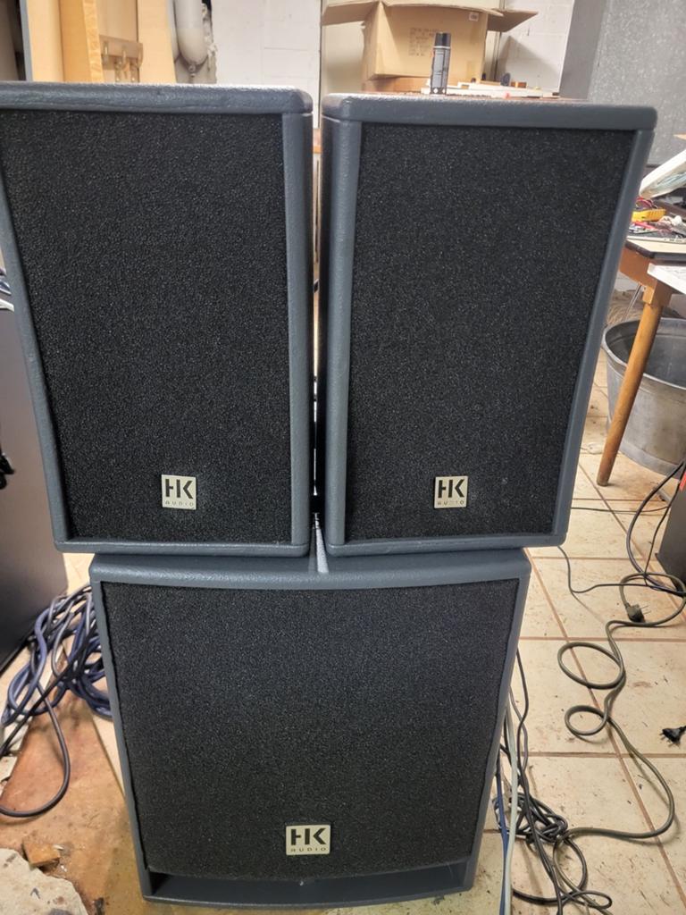 HK Audio Lucas 1000 Compact Actief Systeem, Audio, Tv en Foto, Luidsprekers, Ophalen