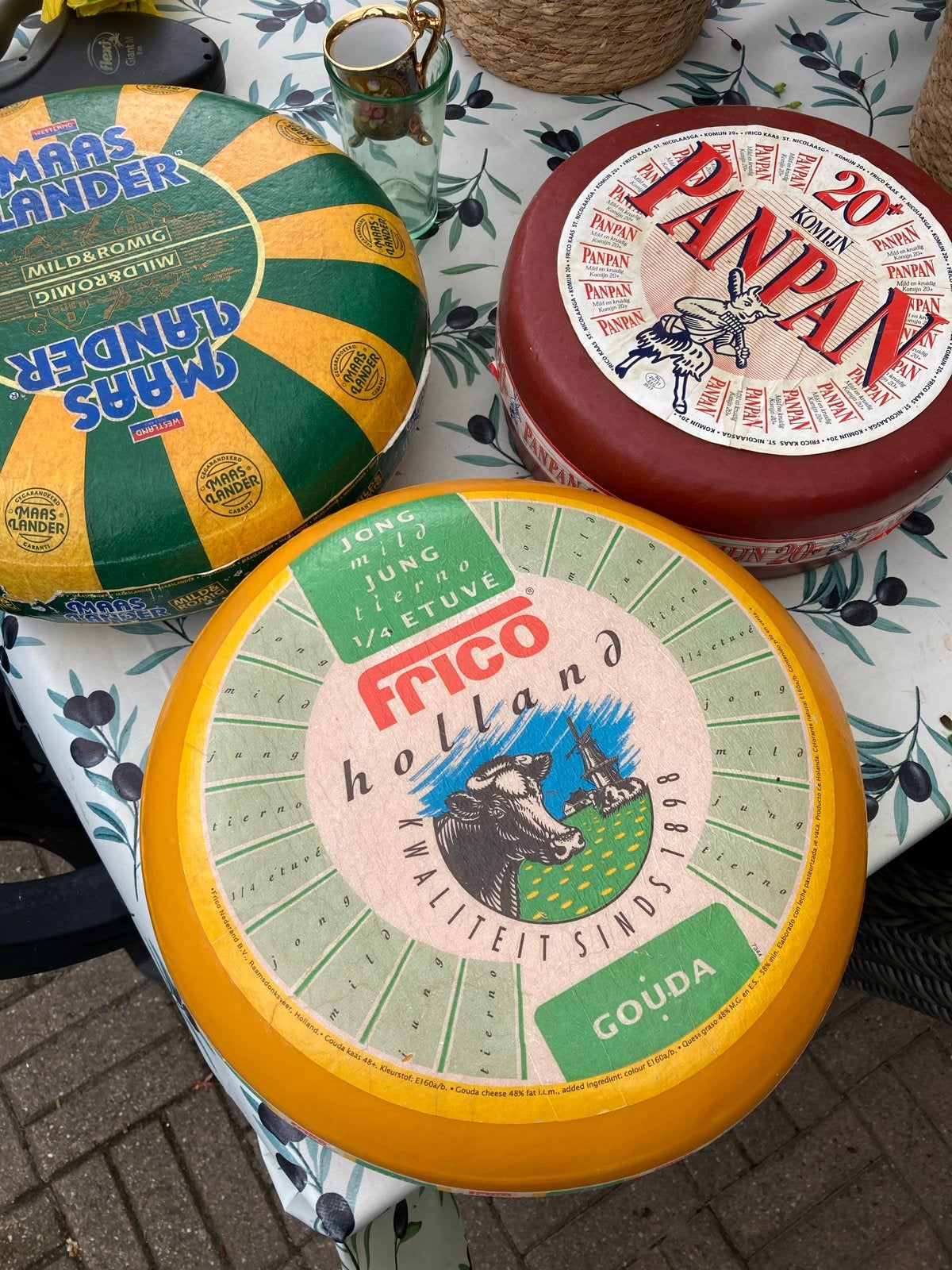 Dummy Hollandse kazen: Maaslander, Panpan, Frico Gouda, Ophalen of Verzenden, Gebruikt