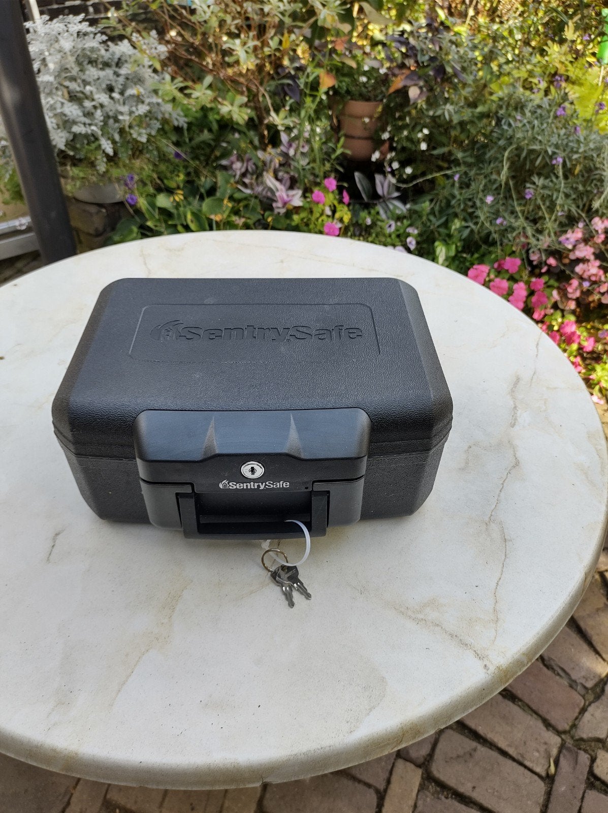 SentrySafe kluisje voor boot, caravan of thuis, Ophalen, Gebruikt, Brandkast
