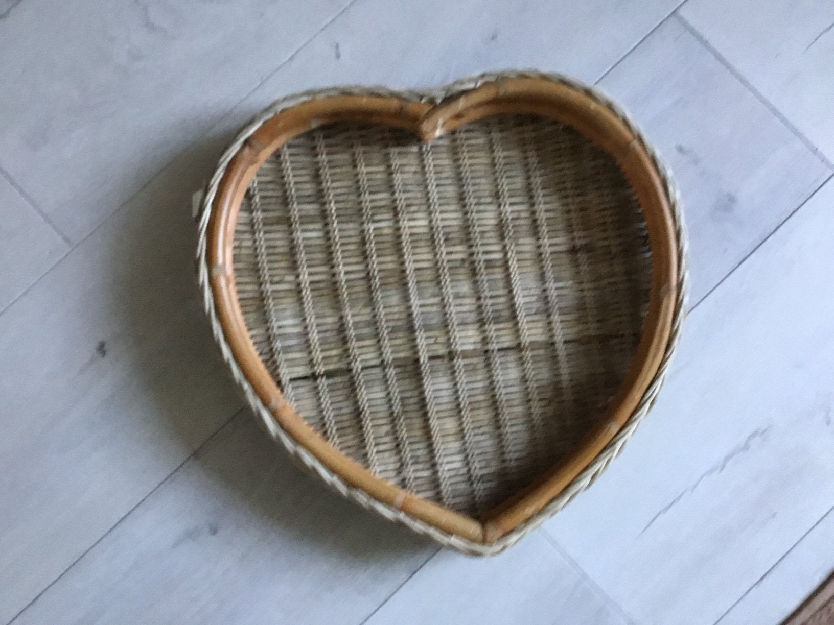 Dienblad Rivièra mason, Ophalen, Zo goed als nieuw, Rond, Hout