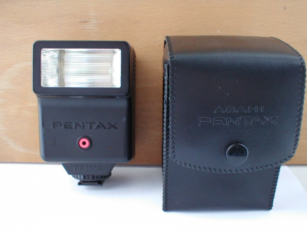 Pentax AF 200S flitser, Ophalen of Verzenden, Gebruikt, Pentax