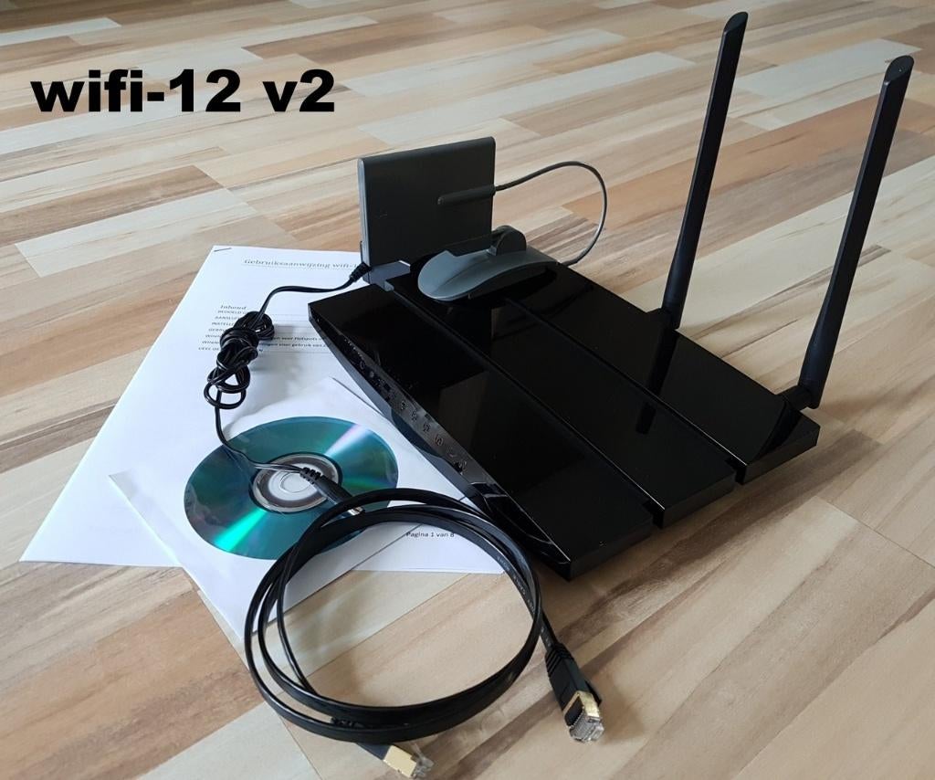 Wifi versterker -Wifi-12 v2 voor op de Camping (ook 12 Volt), Ophalen of Verzenden, Nieuw