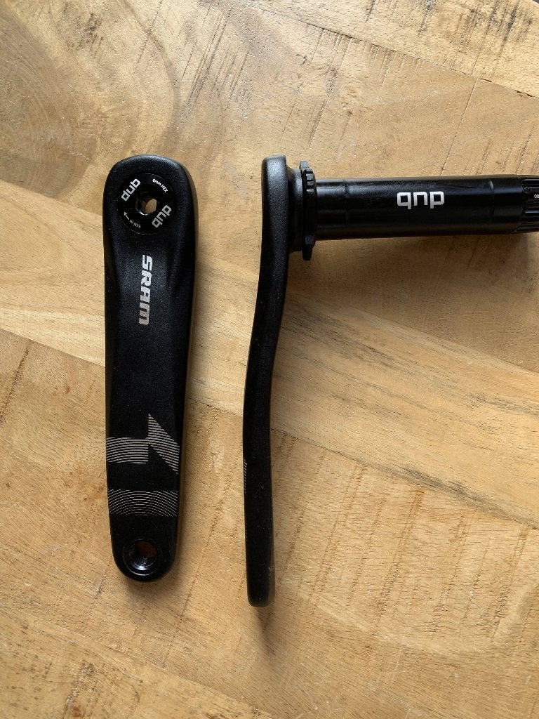 SRAM Eagle GX Dub crankset 175mm, Crankstel of Pedalen, Gravelbike, Ophalen of Verzenden, Zo goed als nieuw