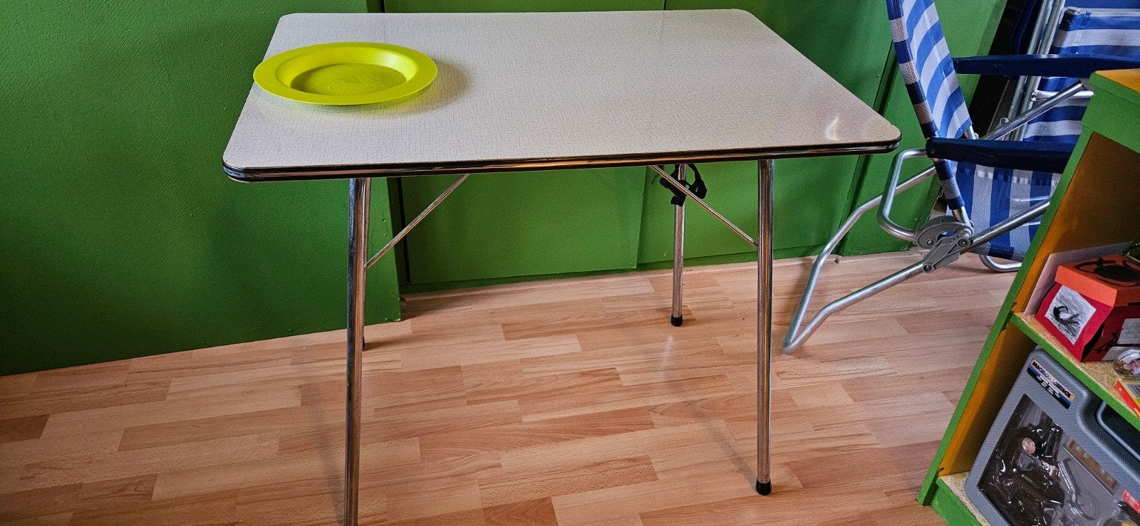 Campingtafel, opklapbare kleine tafel, oerdegelijk!!, Ophalen of Verzenden, Campingtafel