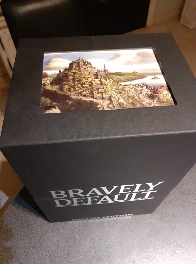 Bravely Default Deluxe Edition voor 3DS, Spelcomputers en Games, Games | Nintendo 2DS en 3DS, Ophalen, 1 speler, Zo goed als nieuw