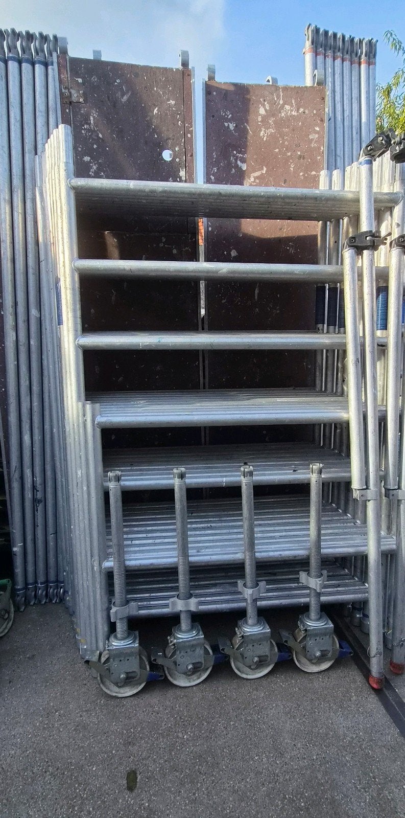 te koop Rolsteiger werkhoogte 10.20 meter, Doe-het-zelf en Verbouw, Ophalen of Verzenden, 5 meter of hoger, Rolsteiger of Kamersteiger