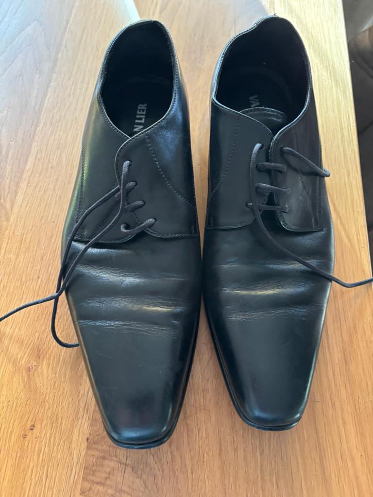 Van lier schoenen maat 9,5 (44) zwart, Kleding | Heren, Schoenen, Zwart, Van Lier, Ophalen of Verzenden, Zo goed als nieuw