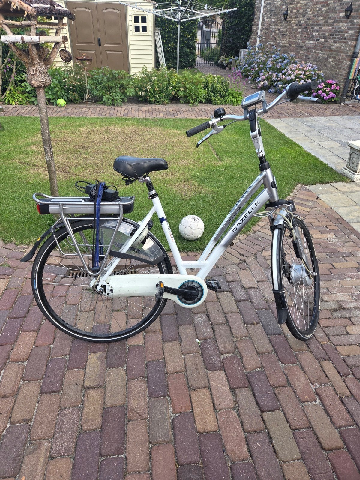 Gazelle elektrische fiets, damesmodel, 51 tot 55 cm, Ophalen, Gebruikt, Gazelle