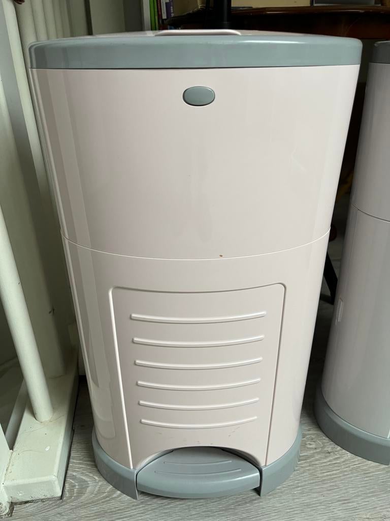 Korbell luieremmer roze, Huis en Inrichting, Woonaccessoires | Prullenbakken, Ophalen, Kunststof, 40 liter of meer, Zo goed als nieuw