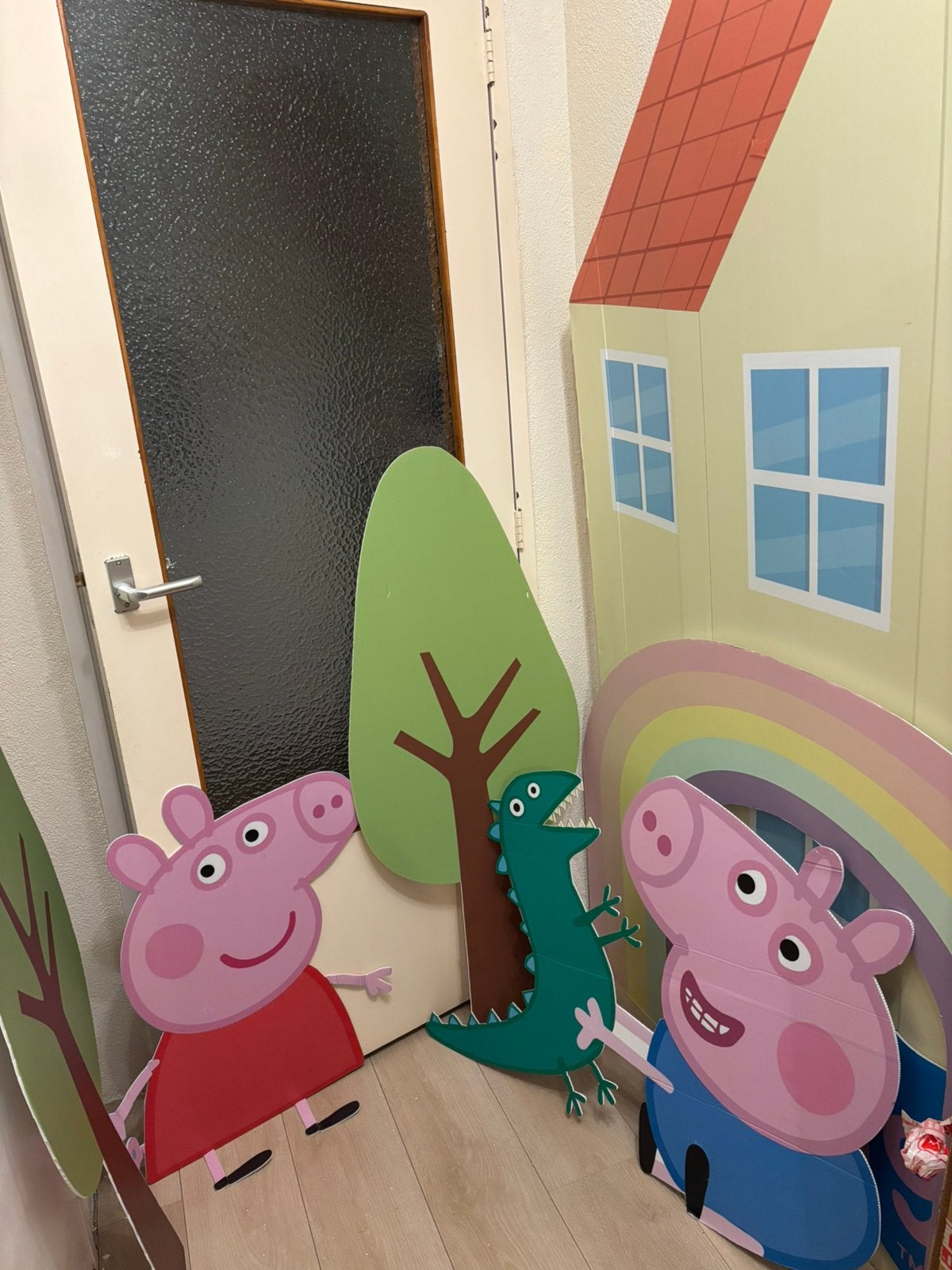 Peppa pig cut outs, Ophalen of Verzenden, Zo goed als nieuw