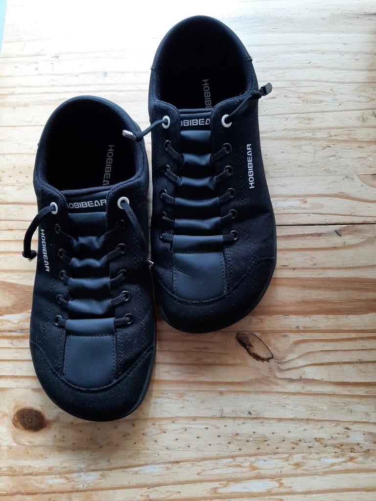 Zwarte Barefoot Hobibear maat 40/ 41, Kleding | Dames, Schoenen, Ophalen of Verzenden, Zo goed als nieuw, Zwart, Sneakers of Gympen