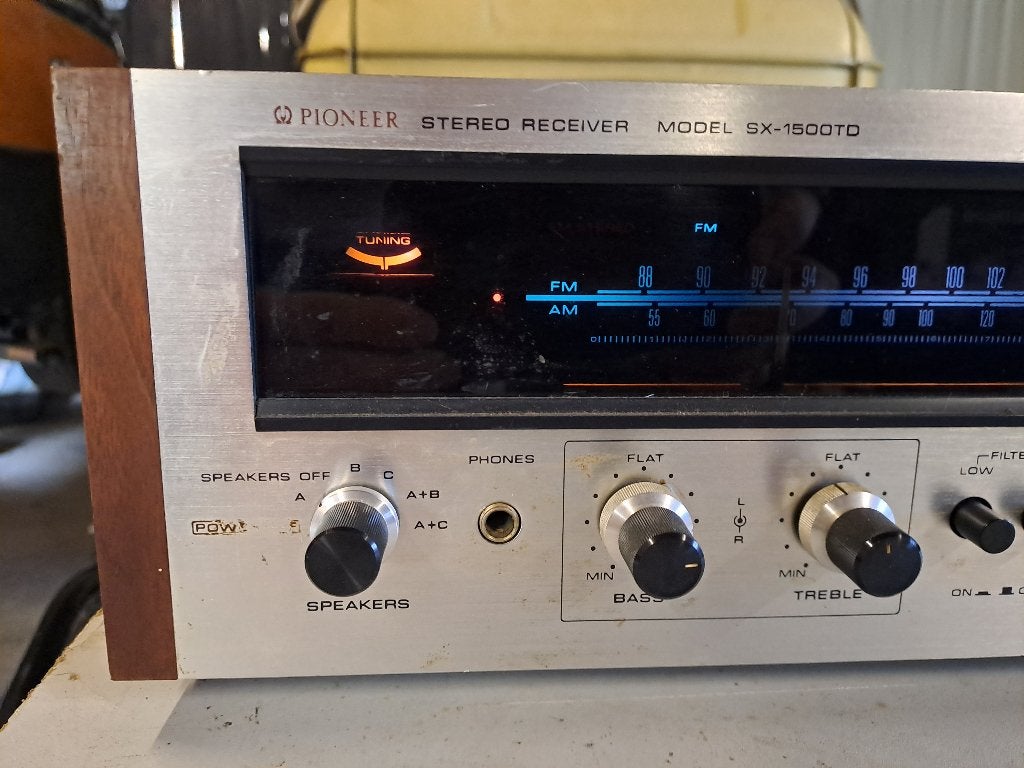 Pioneer Stereo Receiver SX 1500-TD, Ophalen of Verzenden, Gebruikt, Minder dan 60 watt, Pioneer