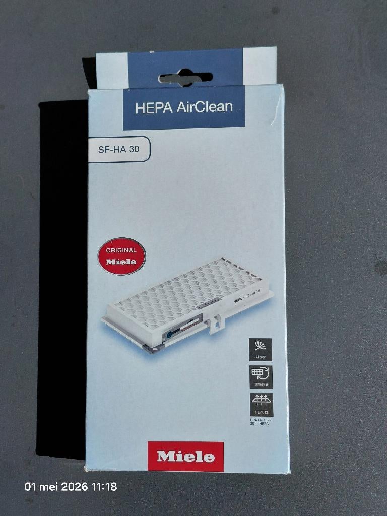 Miele Hepa aircleanfilter SF-HA 30, Witgoed en Apparatuur, Ophalen of Verzenden, Nieuw