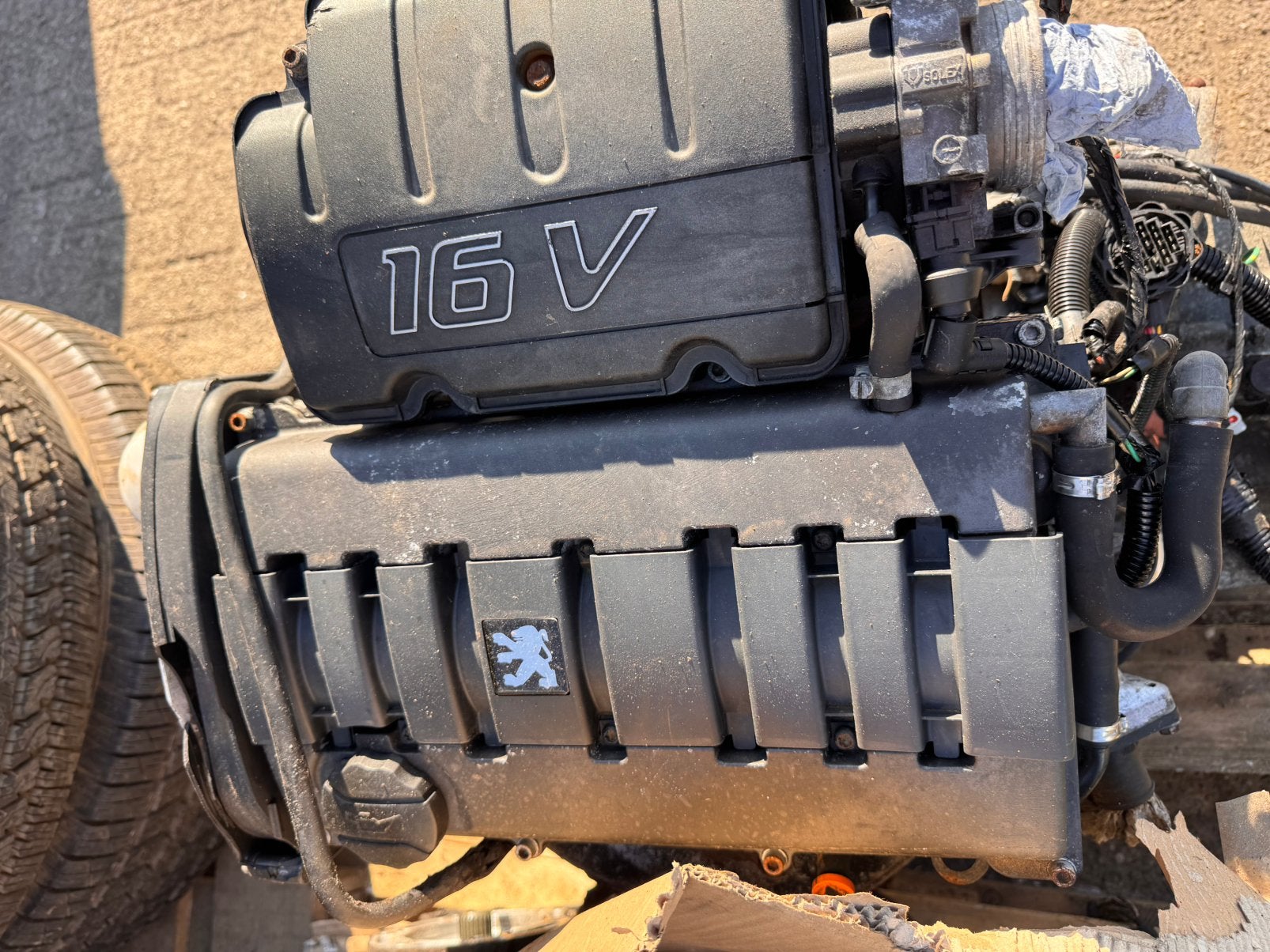 Peugeot 106 1.6 GTI motor en versnellingsbak, Ophalen, Peugeot