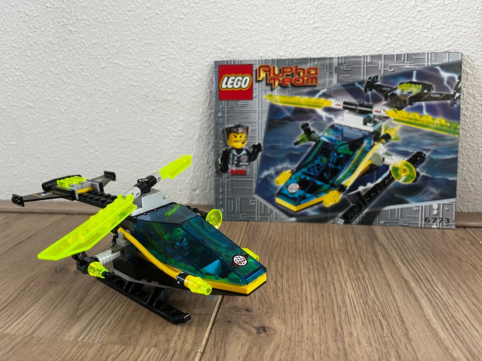 LEGO Alpha Team 6773 Alpha Copter met minifiguur, Ophalen of Verzenden, Gebruikt