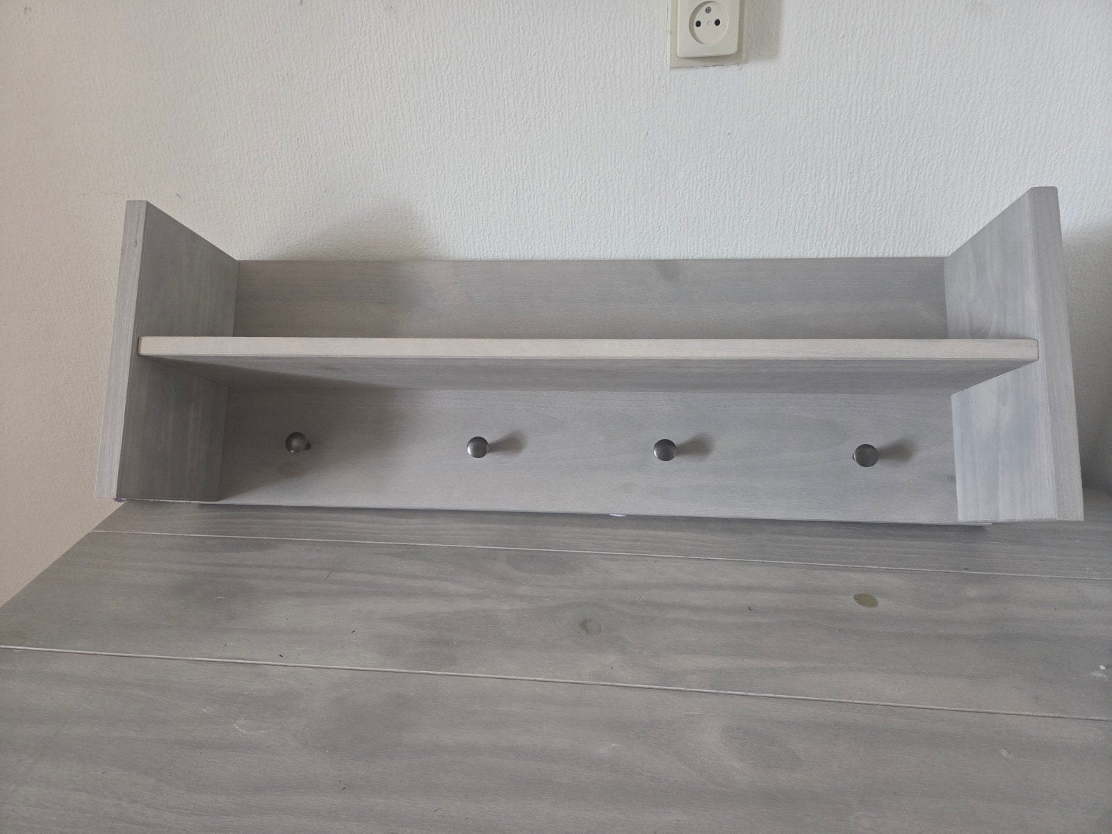 Grey Wash kapstok, Zo goed als nieuw, Minder dan 100 cm, Hout, Ophalen