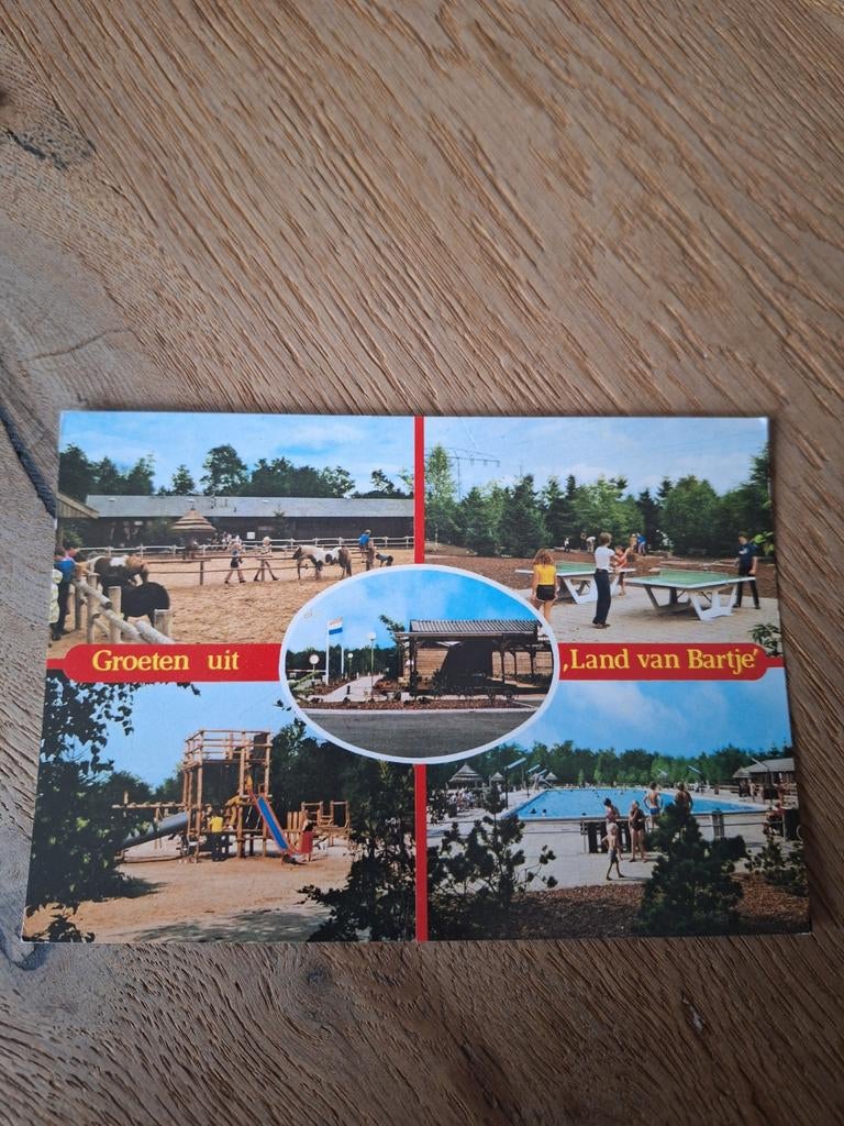 Ansichtkaart Vakantiedorp Land van Bartje Ees Drenthe, Ophalen of Verzenden, 1980 tot heden, Gelopen, Drenthe