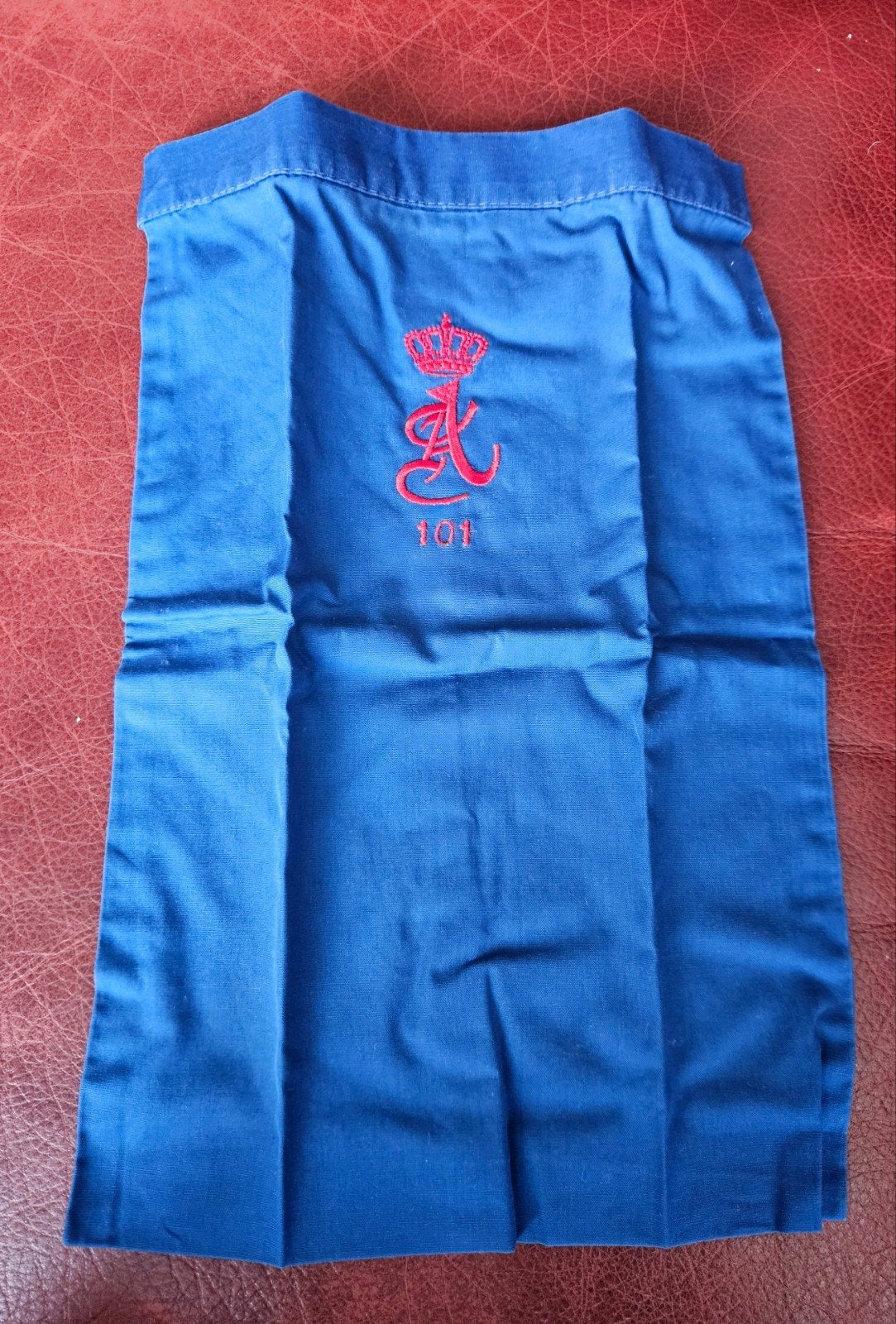 Halsdoek 101 Huzaren van Alexander, Ophalen of Verzenden, Landmacht, Nederland, Embleem of Badge