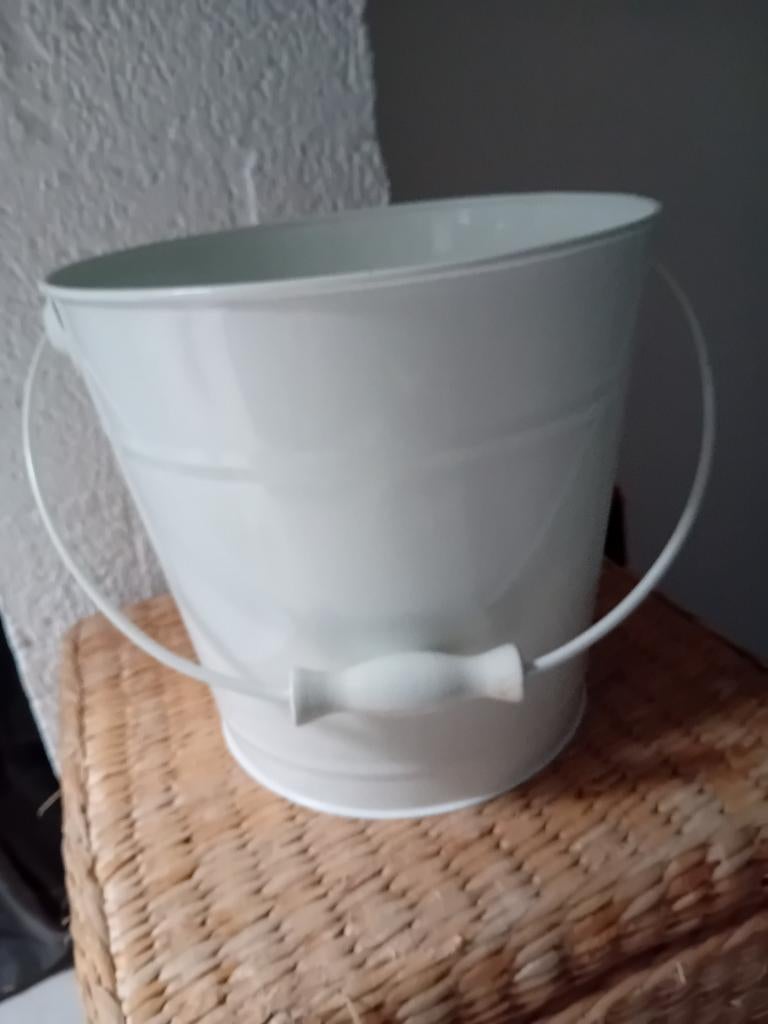Emmer/prullenmand, Huis en Inrichting, Emmers, Ophalen, RVS