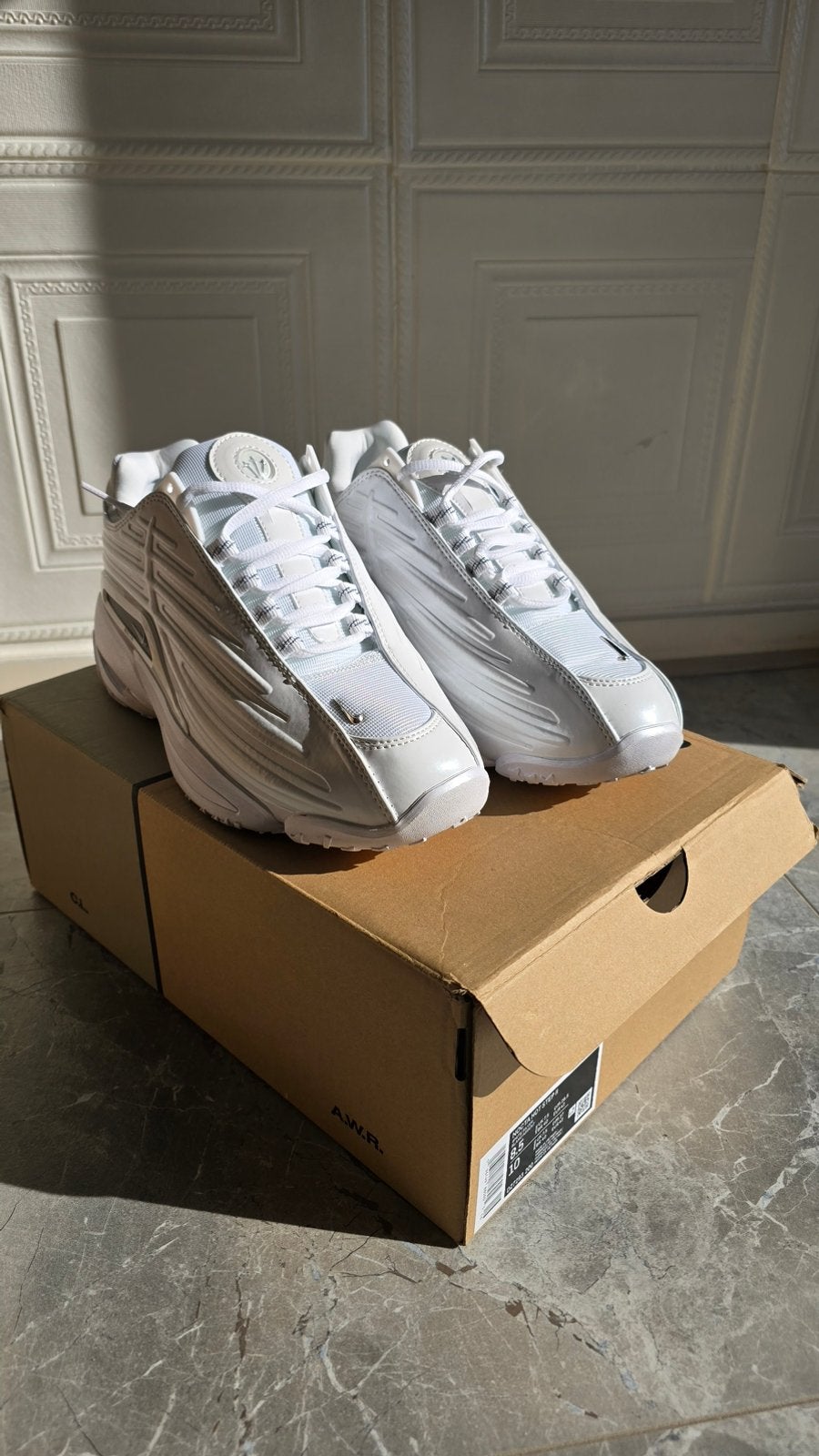 Nike x Nocta | Hot Step II | Triple White | Maat 42, Wit, Ophalen of Verzenden, Sneakers of Gympen, Zo goed als nieuw
