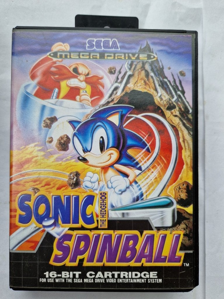 SONIC SPINBALL, Spelcomputers en Games, Gebruikt, 1 speler, Racen en Vliegen, Ophalen of Verzenden